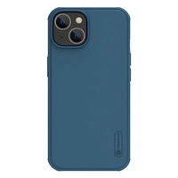 Nillkin Super Frosted Shield Pro Magnetic Case etui iPhone 14 Plus z MagSafe magnetyczne niebieski