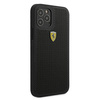 Ferrari FESPEHCP12LBK iPhone 12 6,7" Pro Max czarny/black hardcase On Track Perforated
