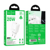 HOCO ładowarka sieciowa Typ C PD QC 20W N60 biała