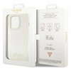 Etui Guess IML Faceted Mirror Disco Iridescent do iPhone 15 Pro - różowe