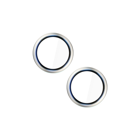 Apple iPhone 15/15 Plus - HARDY Lens Protection Pro Silver