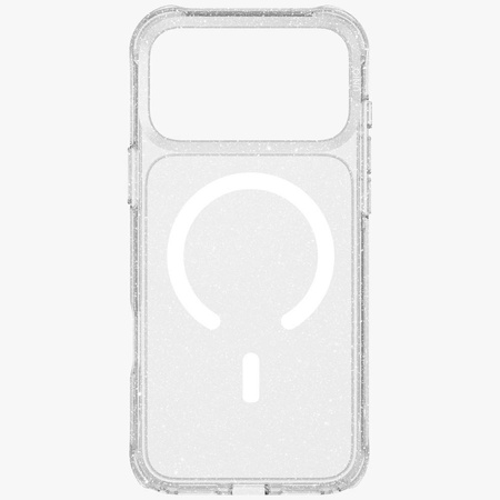 Etui UNIQ LifePro Xtreme do iPhone 17    Pro Max Magclick Charging przezroczysty/brokat