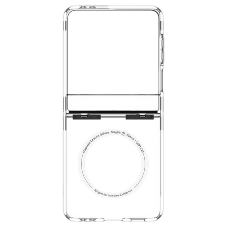 SPIGEN ULTRA HYBRID PRO MAG MAGSAFE GALAXY Z FLIP 7 CLEAR/WHITE