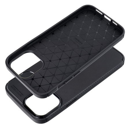 Futerał CARBON PREMIUM do IPHONE 13 Pro czarny