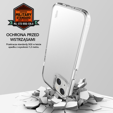 Ugly Rubber nakładka Pure do iPhone X / Xs transparentna