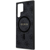 Oryginalne Etui GUESS Hardcase GUHMS24LG4GFRK do Samsung S24 Ultra (Kompatybilny z Magsafe / 4G Ring classic logo / czarny)