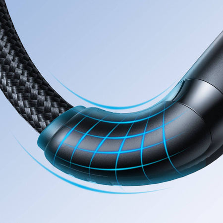 Joyroom USB - USB C 3A cable Surpass Series for fast charging and data transfer 1.2 m black (S-UC027A11)