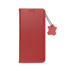 Kabura skórzana SMART PRO do IPHONE 15 bordowy