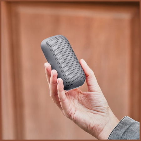 Lexon Speakerbuds Słuchawkibezprzewodowe z głośnikiem bluetooth szary/grey LA127G