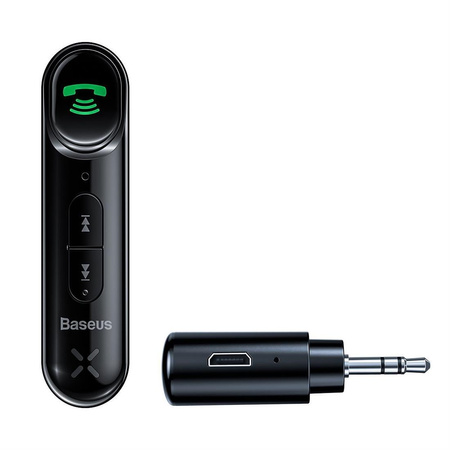 Bluetooth AUX transmitter Baseus BSBA-02 (Overseas Edition) - black