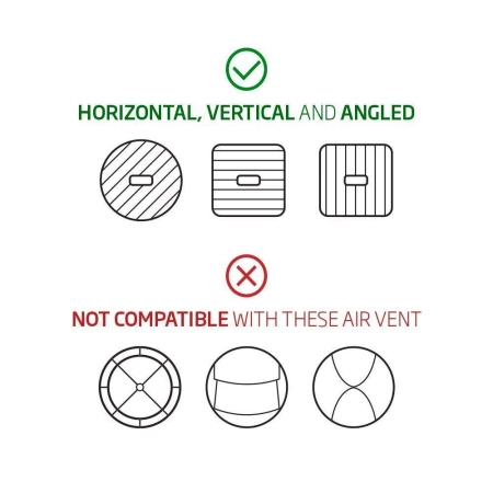 Uchwyt magnetyczny do kratki Spigen Air Vent Magnetic car mount holder R H12