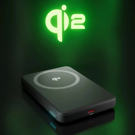 Powerbank SBS Mag Power Qi2 5000 mAh kompatybilny z MagSafe - czarny