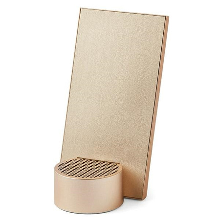 Lexon City Energy Pro Ładowarkaindukcyjna 10W z głośnikiem bluetooth jasnozłoty/soft gold LD145D9