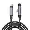 Kabel Joyroom S-A56 EnjoyX Series 90° USB-C - USB-C 60W 1,2m - czarny