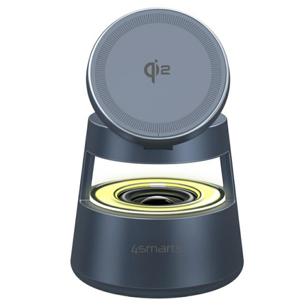 Stacja ładująca 4smarts Aura Sound Qi2   szary