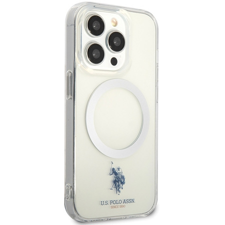 US Polo USHMP15LUCIT iPhone 15 Pro 6,1&quot; transparente MagSafe-Kollektion