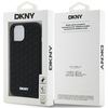 DKNY DKHCP15M3DRPWK iPhone 15 Plus 6.7" czarny/black hardcase 3D Rubber Repeat Pattern