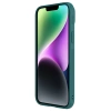 Nillkin CamShield Leather S Case iPhone 14 Plus Hülle mit Kameraabdeckung grün