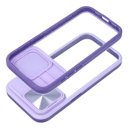 Futerał SLIDER do IPHONE 14 PRO fioletowy