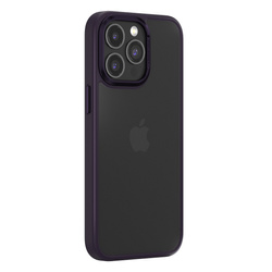 Comma nakładka Joy Elegant do iPhone 15 Pro Max ciemno fioletowa