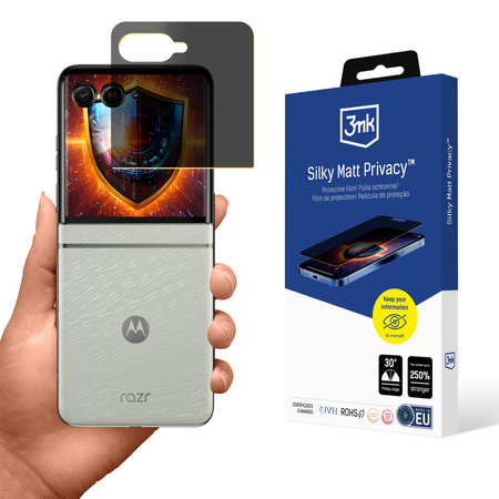Motorola Razr 60 - 3mk Silky Matt Privacy