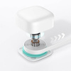 USAMS Ład. siec. 1xUSB-C ze zwijanym kablem Lighning (only head) PD+QC 35W Gan Fast Charging biały/white XMF Series CC209TC02 (US-CC209)
