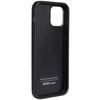 Audi Kunstleder iPhone 12/12 Pro 6,1&quot; schwarz/schwarz Hardcase AU-TPUPCIP12P-TT/D1-BK