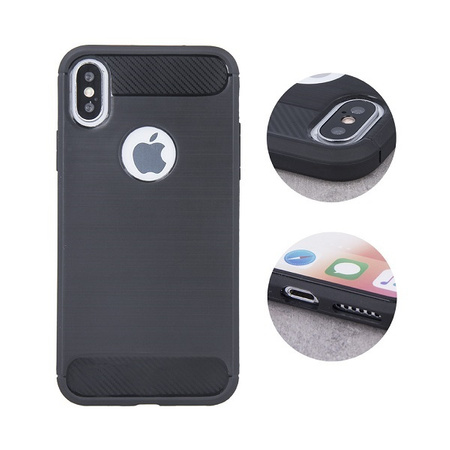 Nakładka Simple Black do iPhone X / XS