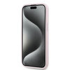 Karl Lagerfeld KLHCP15MPQDSMGP iPhone 15 Plus / 14 Plus 6.7" różowy/pink hardcase Diagonal Quilted Script