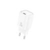 FONENG wall charger EU69 PD 20W 1xUSB-C + cable USB-C - USB-C White