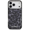 Etui Karl Lagerfeld IML Leopard Pattern MagSafe na iPhone 17 Pro Max - czarne
