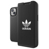 Adidas OR Booklet Case BASIC iPhone 14 6.1" black/black white 50181