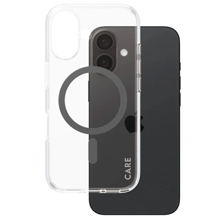 CARE by PanzerGlass Flagship Case iPhone 16 6,1&quot; schwarz/schwarz MagSafe 1345