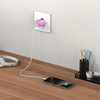 TECH-PROTECT NCA30 2-PORT NETWORK CHARGER PD 30W / QC3.0 BABY PINK