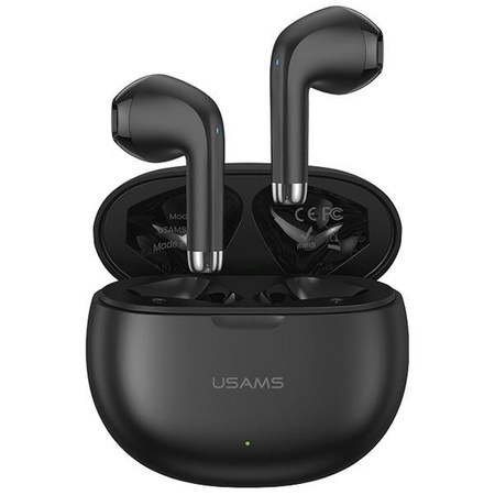 USAMS Słuchawki Bluetooth 5.3 TWS Rhymbo Series bezprzewodowe niebieski/blue BHUYO03 (US-YO17)