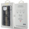 Oryginalne Etui GUESS Hardcase GUHCP15MH4PSEGK do iPhone 15 Plus (4G Gold  Stripe / czarny)