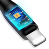 USAMS Kabel U18 lightning 2A Fast Charge 1m czarny/black SJ266USB01 (US-SJ266)