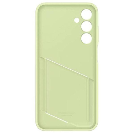 Etui Samsung Card Slot Case EF-OA256TMEGWW z kieszenią na karty do Samsung Galaxy A25 5G - zielone
