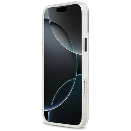 Karl Lagerfeld IML Choupette Sketch Logo MagSafe Case für iPhone 17 Pro Max – Transparent