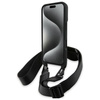 Original Case IPHONE 16 BMW Hardcase M Edition Carbon Stripe & Strap (BMHCP16S23PSCCK) black