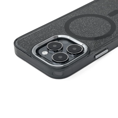 Glitter Case with MagSafe for Samsung Galaxy A26 5G - Black