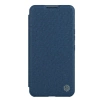 Nillkin Qin Cloth Pro Case Schutzhülle für iPhone 14 Pro Max, Kamera-Abdeckung, Holster-Abdeckung, Klapphülle, Blau