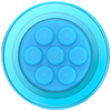 Uchwyt i podstawka do telefonu           Popsockets Translucent FG-Popper MagSafe niebieski 807325