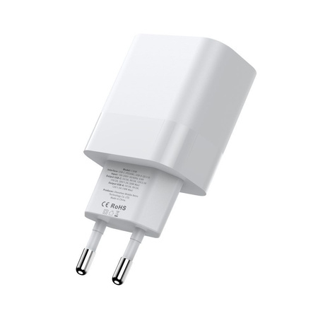 Ładowarka Sieciowa PD 20W 2x USB-C Tech-Protect C20W biała