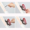Rockbros FK338 Bike Bottle Holder - Black and Red