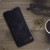 Nillkin Qin Case etui do Xiaomi Redmi Note 11 Pro+ (China) / Redmi Note 11 Pro (China) osłona na aparat kabura pokrowiec obudowa z klapką brązowy