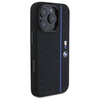 Oryginalne Etui IPHONE 16 PRO MAX BMW Hardcase Silicone Hexagon Blue Line MagSafe (BMHMP16X23SHEB) czarne