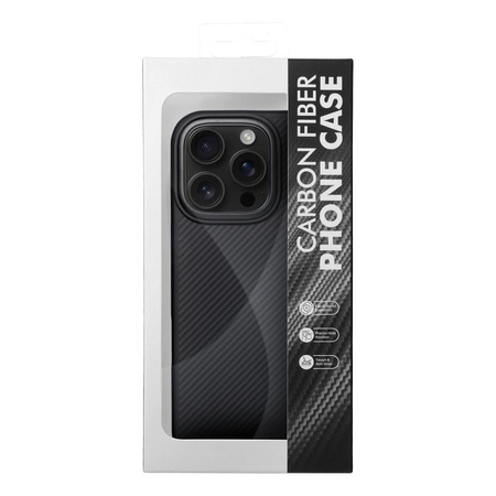 Carbon Elite Mag Cover kompatybilny z MagSafe pasuje do IPHONE 16e (SE 4 2025) czarny