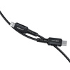 Acefast Kabel MFI USB Typ C - Lightning 1,8m, 30W, 3A schwarz (C4-01 C Black)