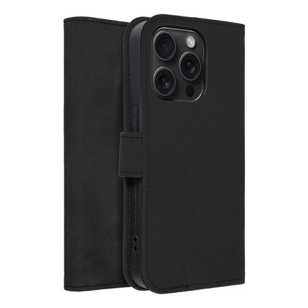 Kabura TENDER Book do IPHONE 15 Pro czarny